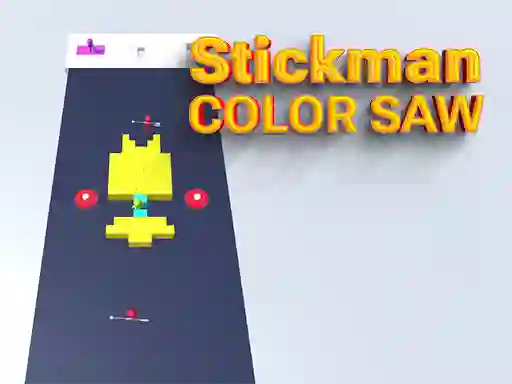 Permainan Stickman Color Saw secara online