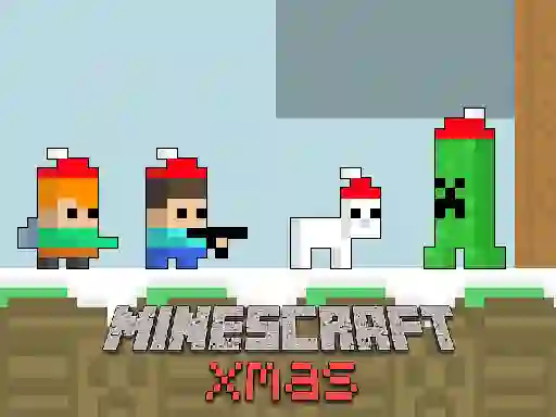 Permainan Minecraft Xmas secara online