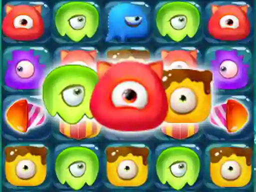 Permainan Monster Candy Crush secara online