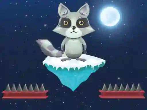 Permainan Jumping Raccoon secara online