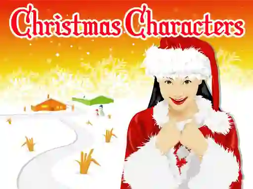 Permainan Christmas Character Slide secara online