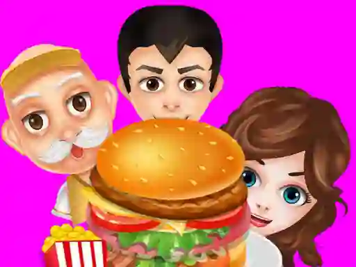 Permainan Buger Cooking Food Shop secara online