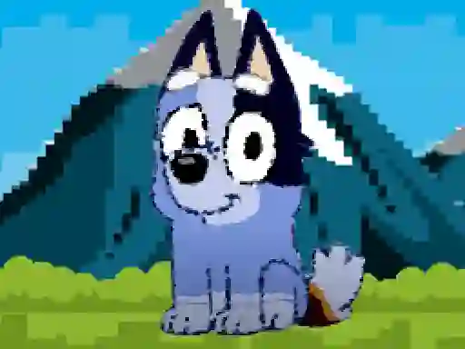 Permainan Bluey dog pixal secara online