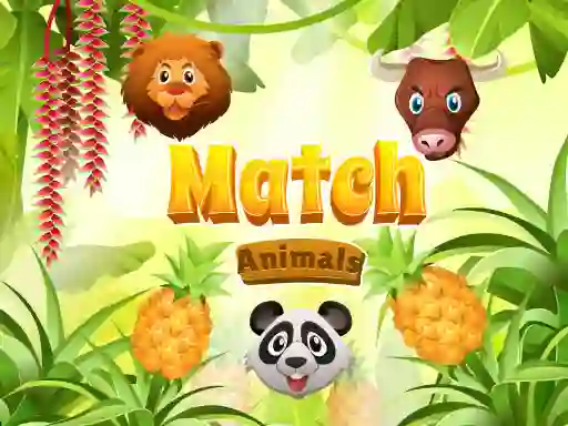 Permainan Match Animals secara online