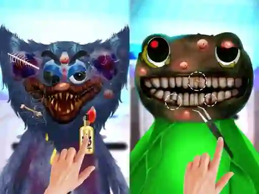 Permainan Huggy ASMR Monster Makeover secara online
