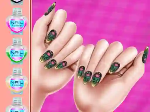 Permainan Royal Theme Nail Art DIY secara online