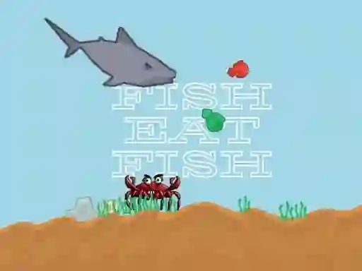 Permainan Fish eat fish 2 player secara online