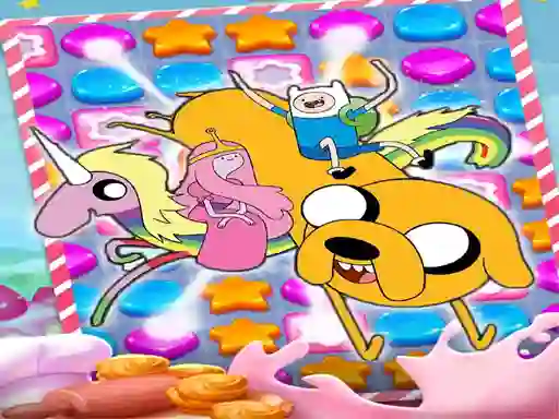 Permainan Adventure Time Match 3 Games secara online
