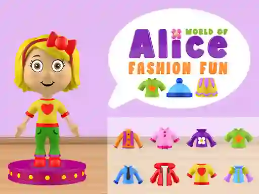 Permainan World of Alice Fashion fun secara online