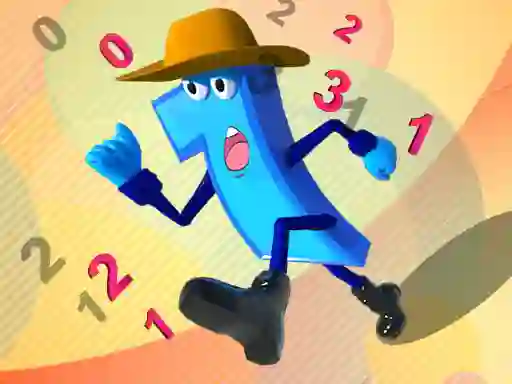 Permainan Number Run 3D secara online