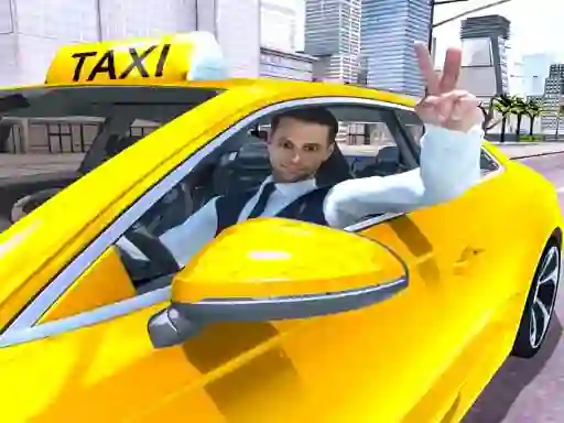 Permainan Crazy Taxi Driver secara online