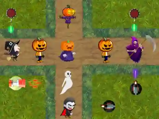 Permainan Halloween Ghouls secara online