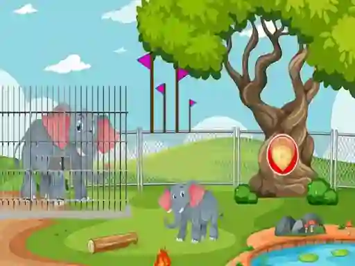 Permainan Rescue The Elephant Calf 2 secara online