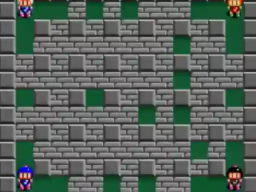 Permainan Player Bomber 2d 4 Player secara online