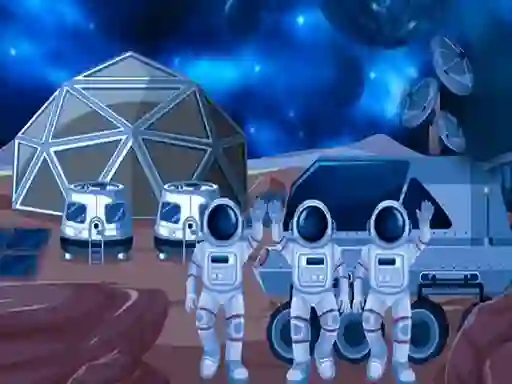 Permainan Space Girl Escape secara online