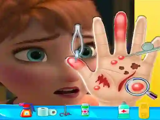 Permainan Anna hand doctor secara online