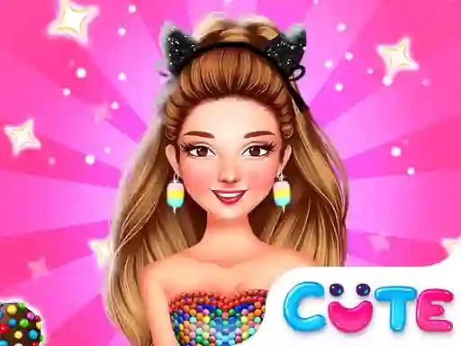Permainan Celebrity Love Candy Outfits secara online