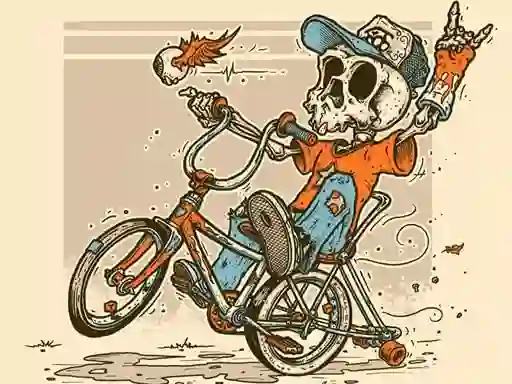 Permainan Halloween Bike Ride secara online