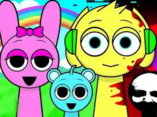 Permainan Sprunki X Granny Incredibox secara online