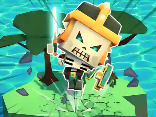 Permainan Island Battle 3D secara online