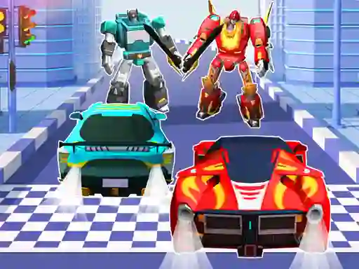 Permainan Car Robot Transform Fight secara online