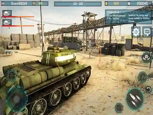 Permainan Battle tank secara online