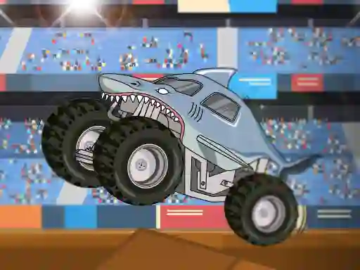 Permainan Monster Truck Race Arena secara online
