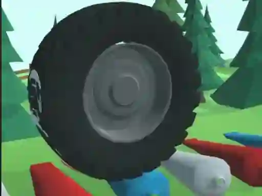 Permainan Wheel Smash 3D secara online