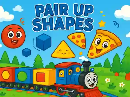 Permainan Pair Up Shapes secara online