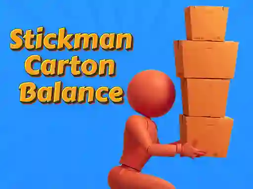 Permainan StickMan Cartoon Balance secara online