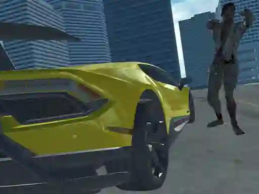 Permainan Supercars zombie driving 2 secara online