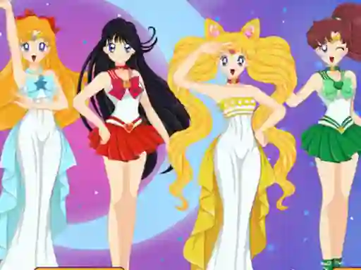 Permainan Sailor Moon Character Creator secara online