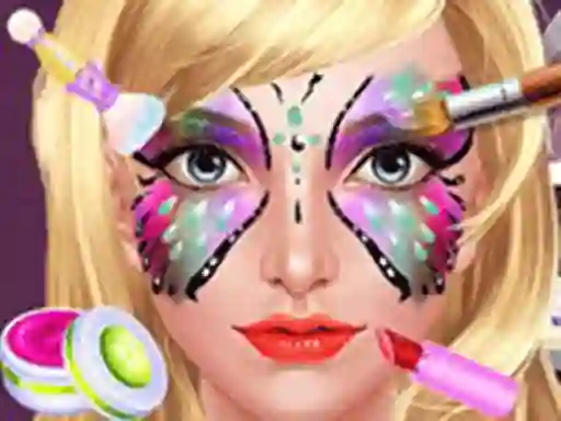 Permainan Face Paint Salon secara online