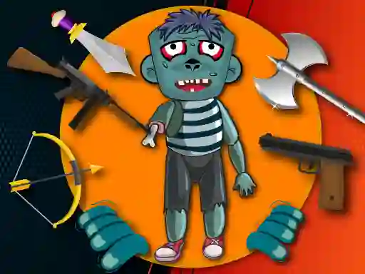 Permainan Kick The Zombie secara online