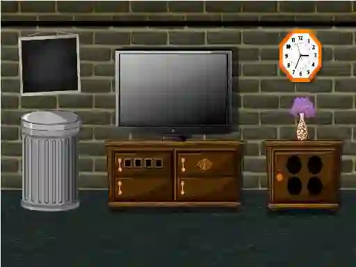 Permainan Meek House Escape secara online