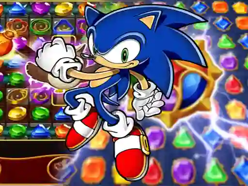 Permainan Sonic Gold Match 3 secara online