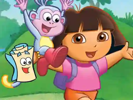 Permainan Dora Find Hidden Map secara online