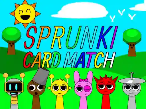 Permainan Sprunki Card Match secara online
