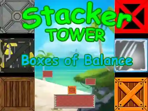 Permainan Stacker Tower Boxes of Balance secara online