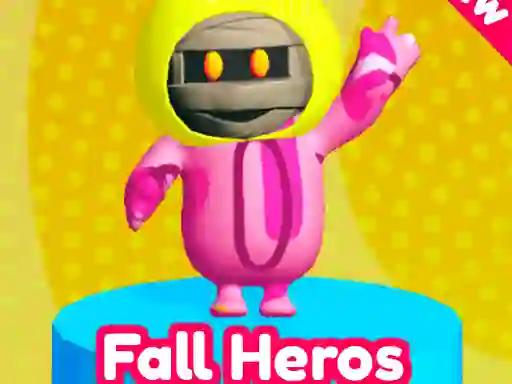 Permainan fall heroes Guys 3d secara online