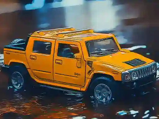 Permainan Hummer Jeep Puzzle secara online