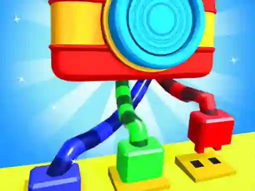Permainan Tangle Puzzle 3D secara online