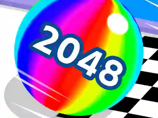 Permainan Ball Run 2048 secara online