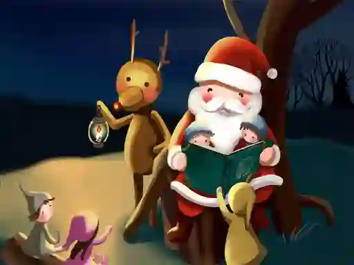 Permainan Merry Christmas Puzzles secara online
