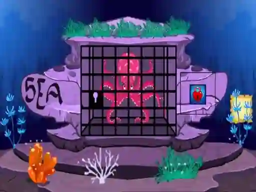 Permainan Octopus Escape secara online