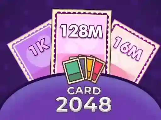 Permainan Merge Card 2048 secara online