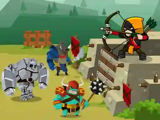 Permainan Fortress Defense secara online