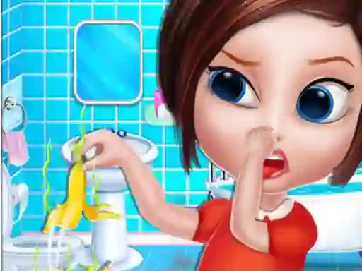 Permainan Sweet Home Clean Up secara online