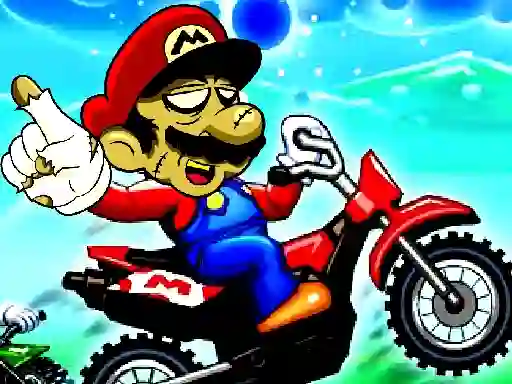 Permainan Super Mario Halloween Wheelie secara online