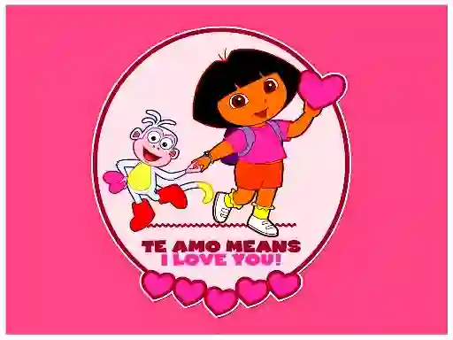 Permainan Dora Hidden Hearts secara online